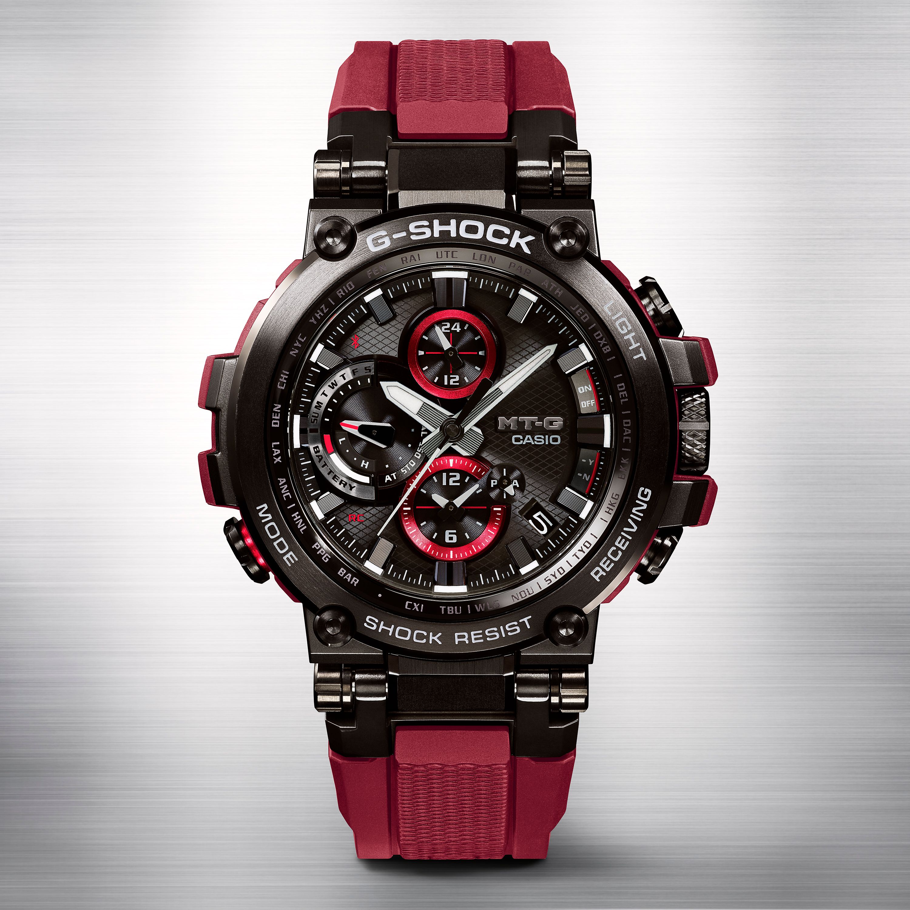 Casio G Shock Introduces A New Connected Mt G In Vibrant Red Colorway Gshock News
