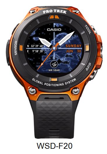 Casio gps 2025 watch solar