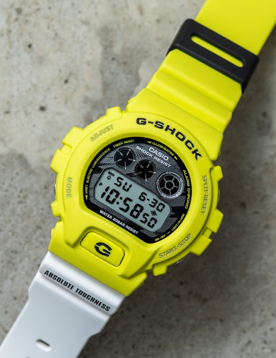 超目玉！ G-SHOCK/三つ目/GW-6900/電波ソーラー/黄色/イエロー/箱付/美