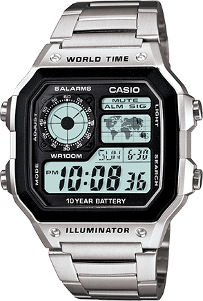 casio small digital watch