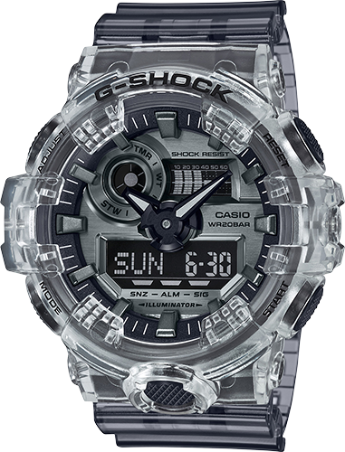 GA700SK-1A in Gray/Black/Clear