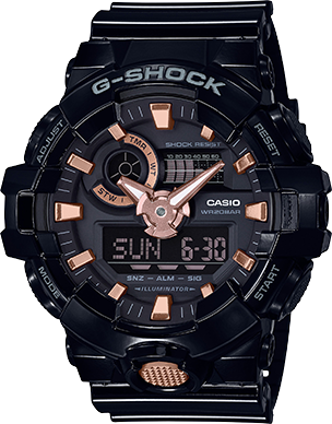 G shock ga 710 cheap black gold