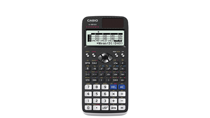 casio calculator black