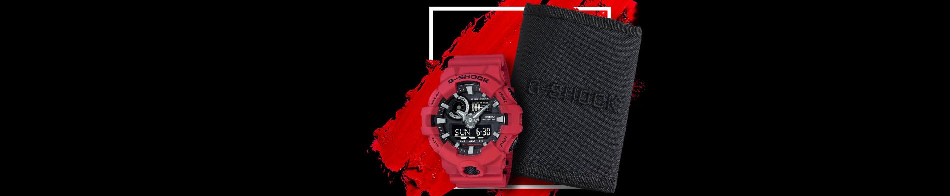 ﻿Free Branded Wallet with the Purchase of Select G-SHOCK Models