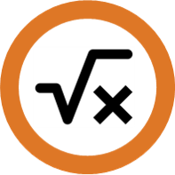 Square Root Icon