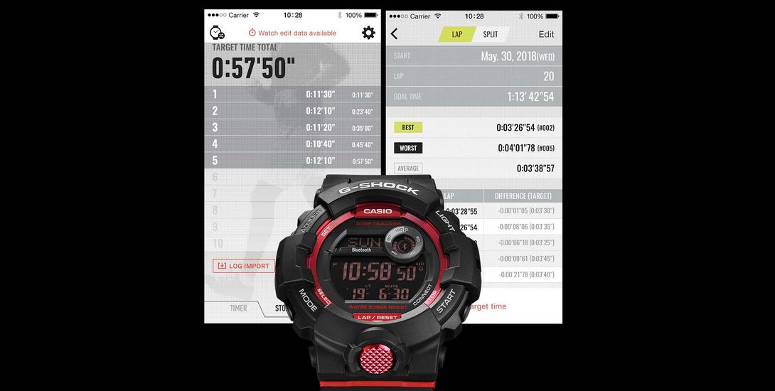 casio asics tiger