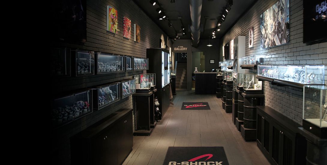 Casio g shop shock showroom