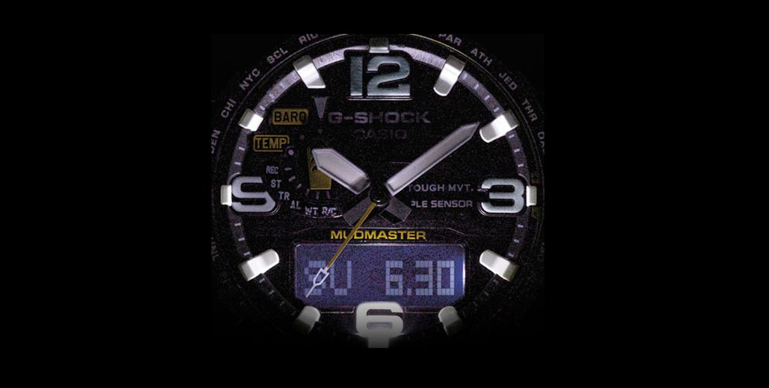 g shock electro luminescence