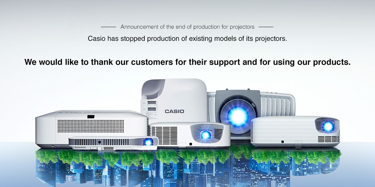 Projectors End of Production Announcement