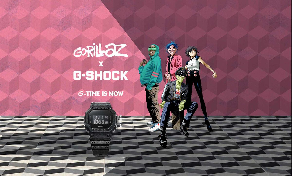 gorillaz g shock watch for sale