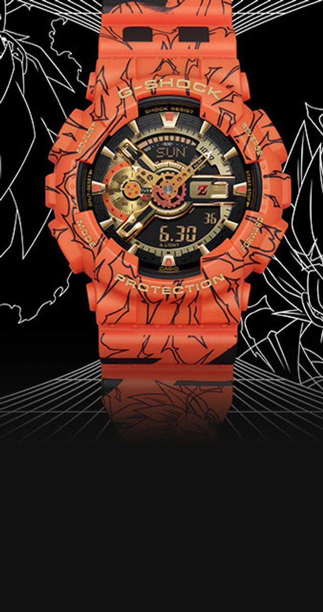 G Shock And Dragon Ball Z Join Forces For Limited Edition Timepiece