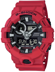 casio g shock red watch