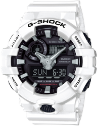 Men S Analog Digital White Watch Ga700 7a G Shock