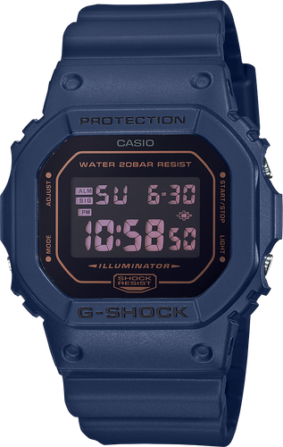 g shock dw blue