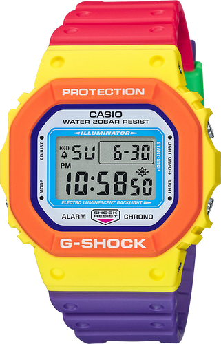 colorful g shock