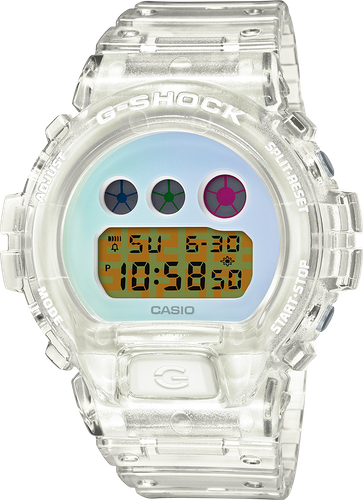 g shock clear strap