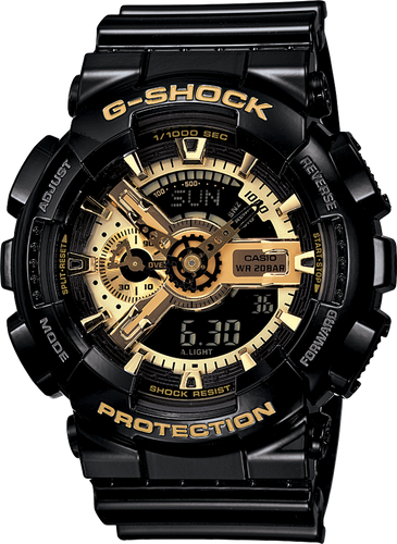 Men's Gold IP Dial Watch | Digital | GA110GB-1A | G-SHOCK