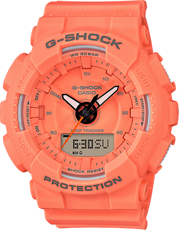 g-shock red women's watch