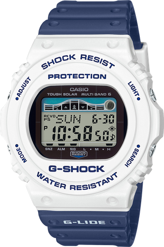 casio g shock navy blue