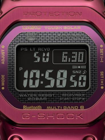 G-SHOCK Digital GMWB5000RD-4 Men's Watch