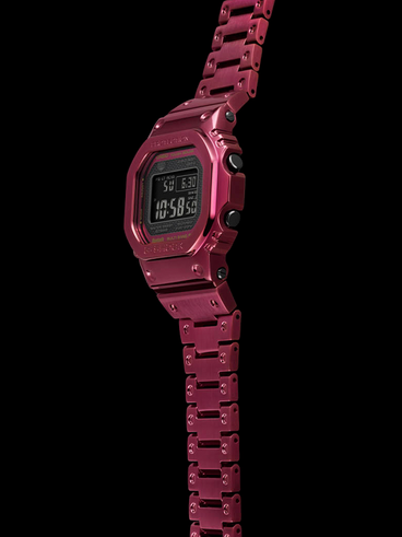 maroon g shock watch