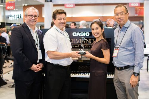 Casio Presents 'Leadership in Music Education Award' at Summer NAMM