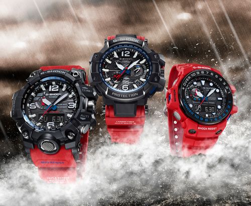 Casio G-SHOCK Broadens Master Of G Line With Rescue Red Collection 