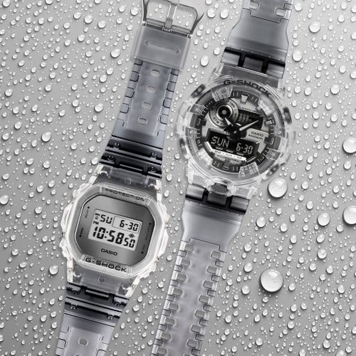 Casio G-SHOCK Unveils Latest Translucent Watches With New Clear