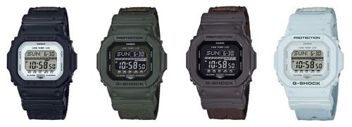 G Shock Announces Expansion Of Popular G Lide Series With Introduction Of Cloth Band