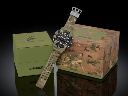 Motivering bånd bag G-SHOCK Releases British Army x G-SHOCK MUDMASTER Collaborative Timepiece |  Casio CANADA