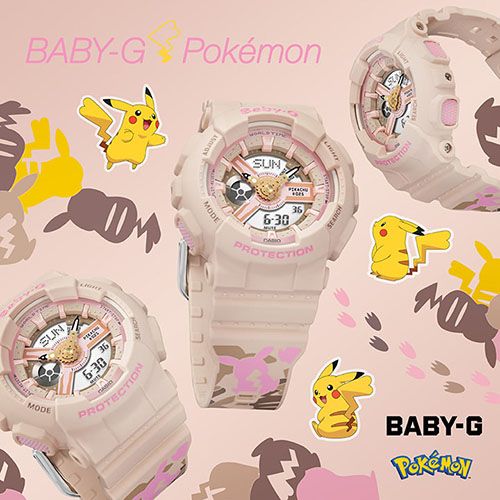 G-SHOCK Unveils Latest Baby-G Collaboration With Pokemon