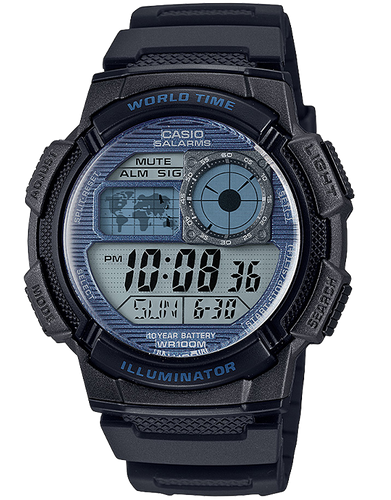 Casio best sale salarms wr100m