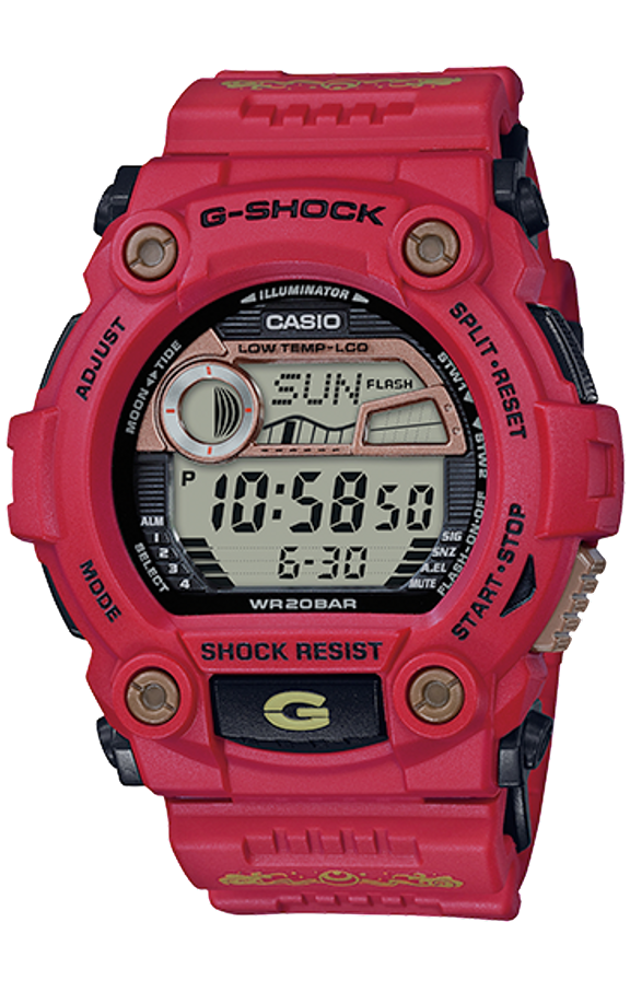 g shock 7 lucky gods