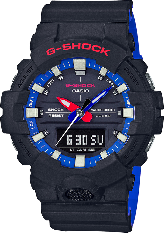 G Shock Analog Digital Ga800lt 1a Mens Watch Black