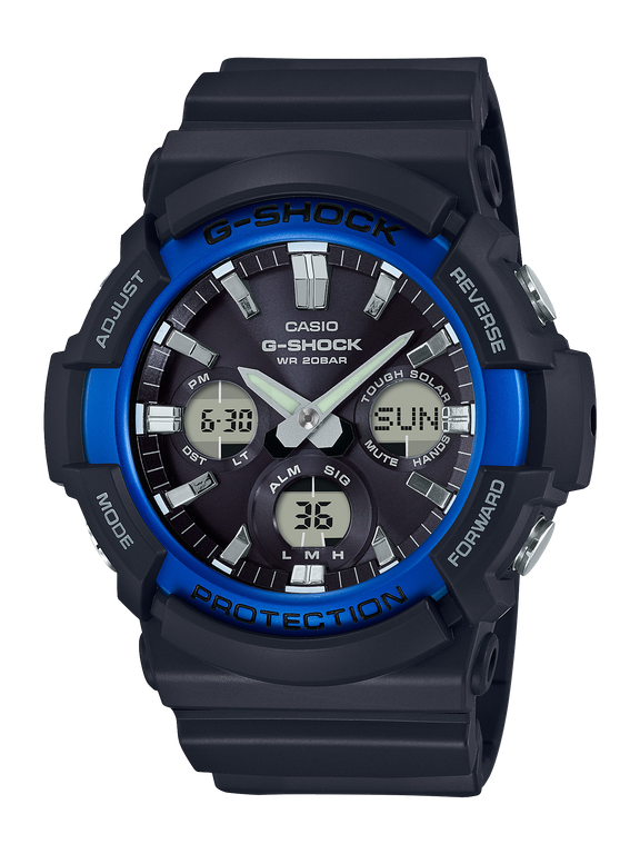 G-SHOCK Analog-Digital GAS100B-1A2 Men's Watch Blue