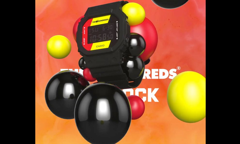 g shock x the hundreds 2018